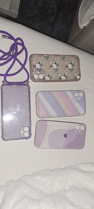 Fundas iPhone 11 - lote de 4 diseños
