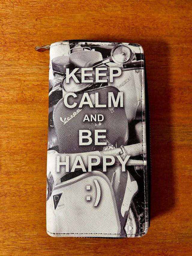 Cartera Vespa Keep Calm