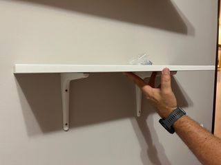 Balda blanca - Estanteria pared