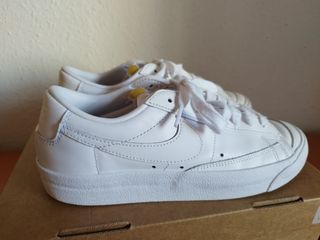 Zapatillas Nike Blazer blan locas mujer