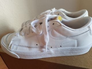 Zapatillas Nike Blazer blan locas mujer