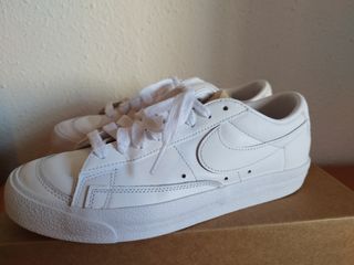 Zapatillas Nike Blazer blan locas mujer