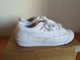 Zapatillas Nike Blazer blan locas mujer