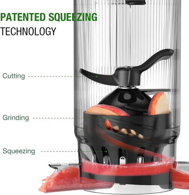 Extractor de Jugos Para Frutas y Verduras