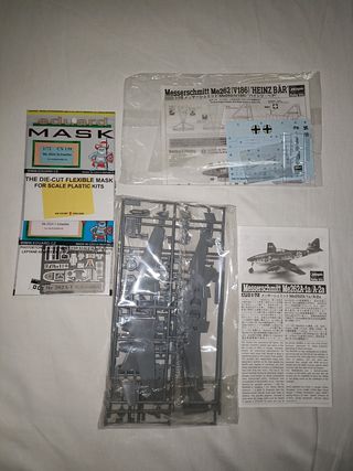 Aereo Kit Me-262 "Heinz Bär" Hasegawa 1/72