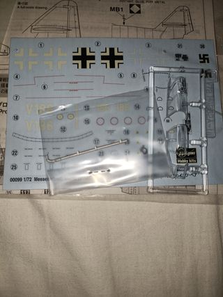 Aereo Kit Me-262 "Heinz Bär" Hasegawa 1/72
