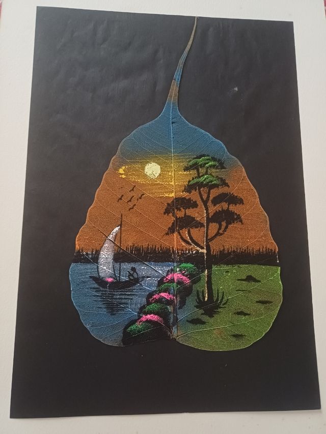 Dipinti su foglia sacra (2)