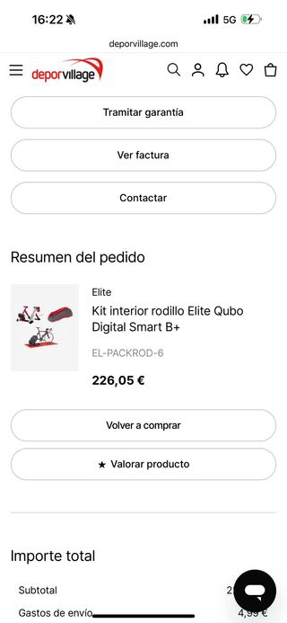 Rodillo Elite Force Elastogel