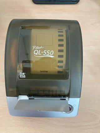 Etiquetadora Brother QL-550 - Gris