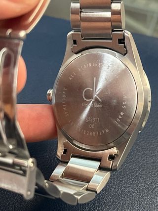 Reloj Calvin Klein - Acero, Negro