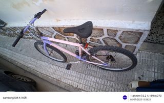 Bicicleta rosa