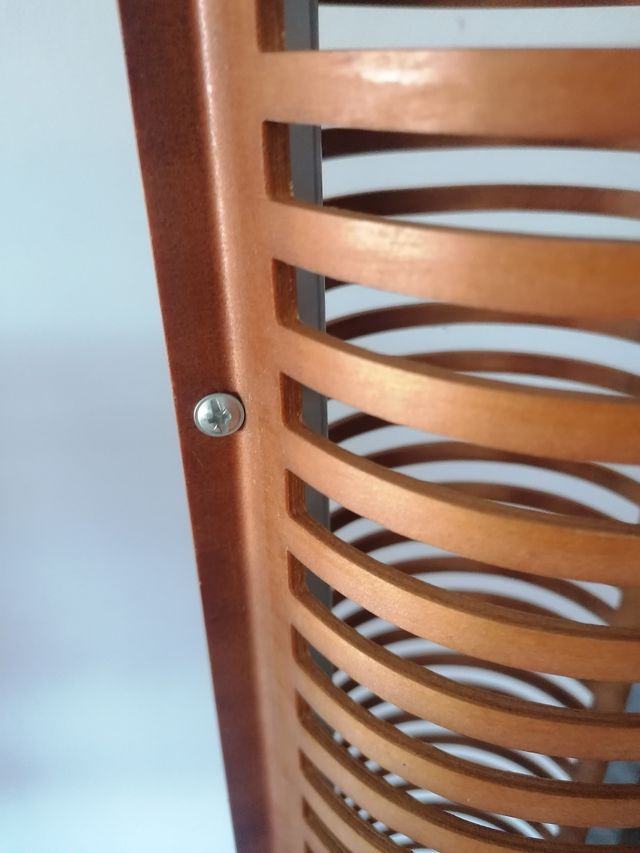 CDs Soporte mueble madera - metal. 120 uni.