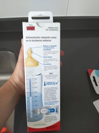 Biberón NUK First Choice+ 6m Mickey