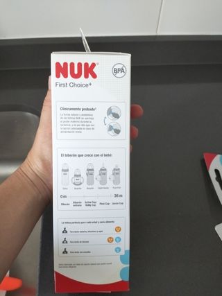 Biberón NUK First Choice+ 6m Mickey