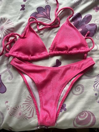 Bikini rosa - Bañador dos piezas