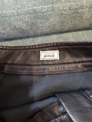 2 Faldas: negra y cebra