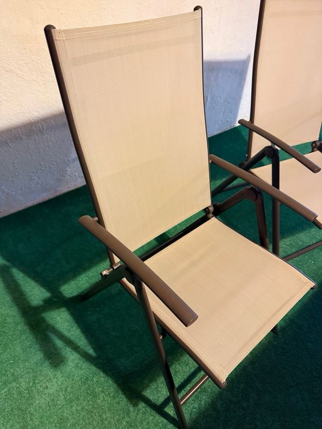 Juego de jardín - 6 sillas y mesa