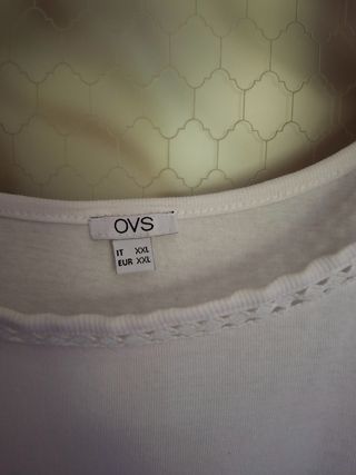 Maglia OVS bianca Tg XXL