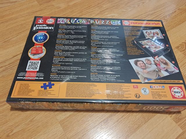 Puzzle Educa 2000 piezas
