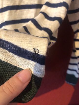 Jersey rayas Belleorse 