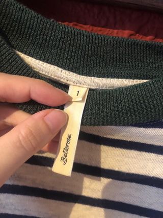 Jersey rayas Belleorse 