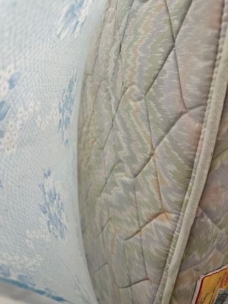 Cama individual madera maciza