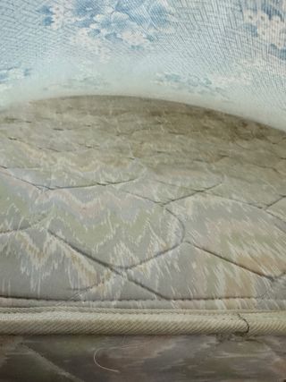 Cama individual madera maciza