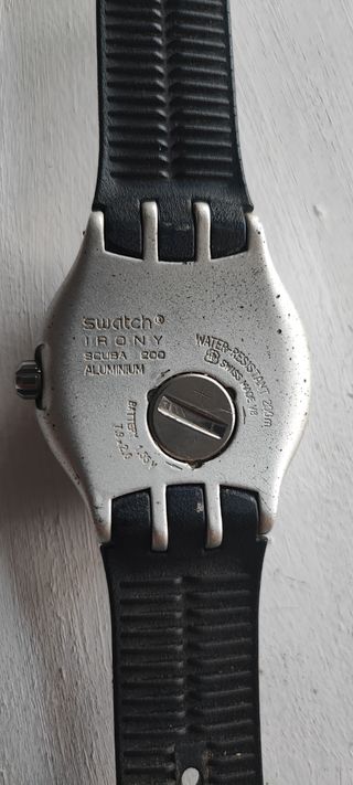 Swatch Skuba 200 vintage arancione