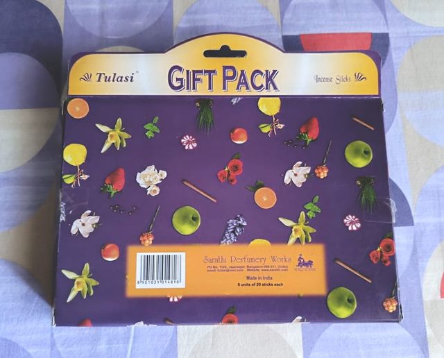 Incenso Tulasi: 2 confezioni di incenso