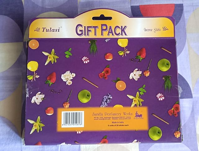 Incenso Tulasi: 2 confezioni di incenso