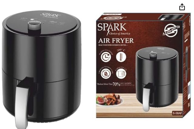 Freidora de Aire de 3.2L (NUEVA) al 70% Descuento