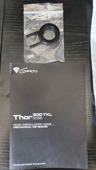 Teclado mecánico Genesis Thor 300 TKL