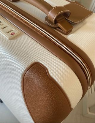 Maleta Delsey Paris grande blanca. Sin estrenar