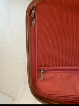 Maleta Delsey Paris grande blanca. Sin estrenar