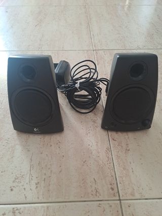 Altavoces Logitech negros