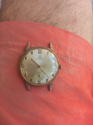Reloj Insawatch 17 rubíes dorado 1300...24