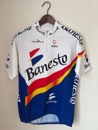 Maillot ciclismo Banesto años 90