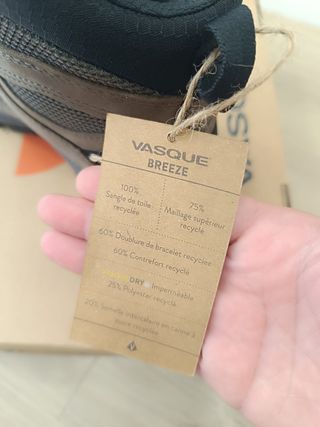 Botas trekking Vasque Breeze impermeables talla 42