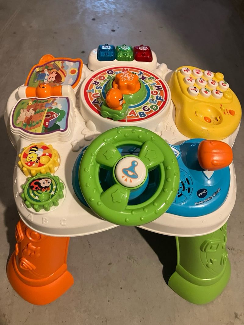 Mesa Mesita Estrella Bilingue Vtech Mesa Actividades VTech Bebé De - Main Image