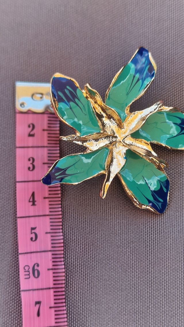 Orecchini Zara - Farfalle Verde Oro