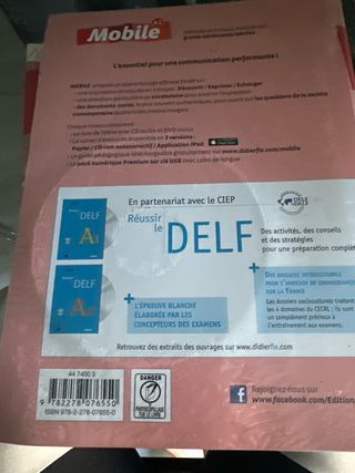 Mobile: Livre De L'Eleve A1 + CD + DVD-Rom (Fre...