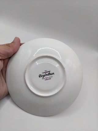 🇬🇧 Taza té porcelana inglesa dorada