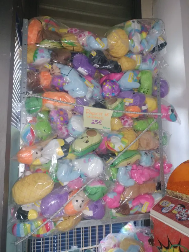 Pack surtido 16 Peluches 1'56 unidad cabalgata