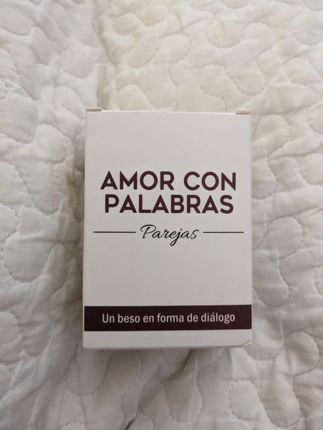 Amor con palabras parejas