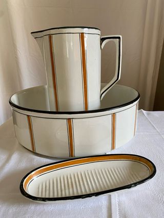 Juego de loza francesa – Moulin des Loup & Hamage