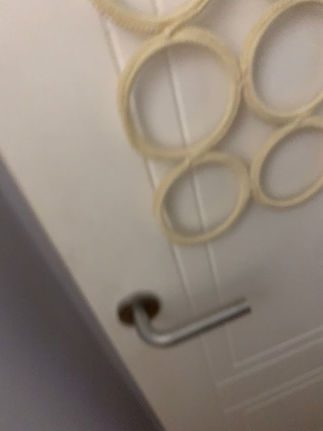 Percha colgador ropa - beige