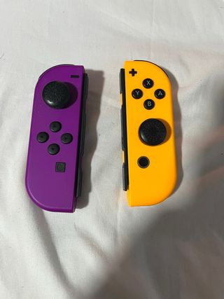 Mandos Nintendo Switch: Morado-Naranja