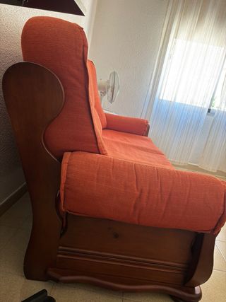 Sofá y sillones madera maciza