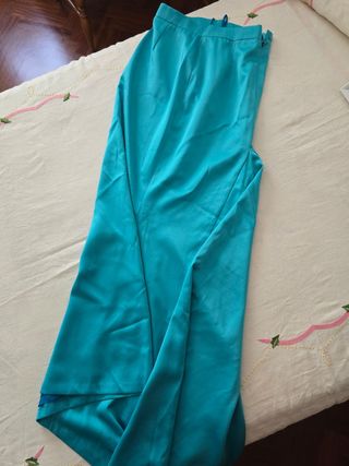 Traje fiesta multicolor