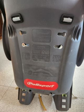 Silla bici Polisport niño